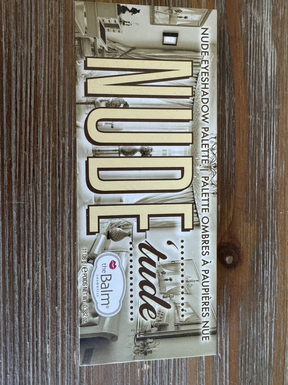 THE BALM COSMETICS NUDE'TUDE NUDE EYESHADOW PALETTE Brand New Nude Tude Nude